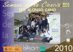 ciencia 2010 09-11-10 IES ALONSO CANO